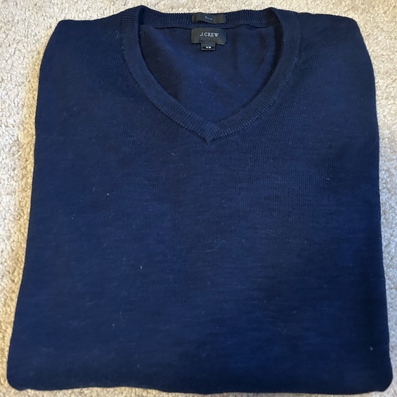 J. Crew Other - J Crew v-neck cotton sweater (x-small slim)